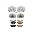 thumbnail image 1 of PowerStop Front Stock Replacement Brake Pad and Rotor Kit with Calipers Fits: INFINITI Select Models KCOE091B, 1 of 1
