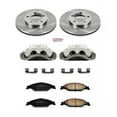 thumbnail image 1 of PowerStop Front Stock Replacement Brake Pad and Rotor Kit with Calipers Fits: FORD Select Models KCOE1301, 1 of 1