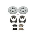 thumbnail image 1 of PowerStop Front Stock Replacement Brake Pad and Rotor Kit with Calipers Fits: CHEVROLET Select Models KCOE1448, 1 of 1