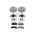 thumbnail image 1 of PowerStop Front Stock Replacement Brake Pad and Rotor Kit with Calipers Fits: DODGE Select Models KCOE2126, 1 of 1