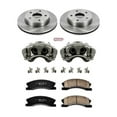 thumbnail image 1 of PowerStop Front Stock Replacement Brake Pad and Rotor Kit with Calipers Fits: JEEP Select Models KCOE2149, 1 of 1