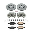 thumbnail image 1 of PowerStop Front Stock Replacement Brake Pad and Rotor Kit with Calipers Fits: INFINITI Select Models KCOE3022B, 1 of 1
