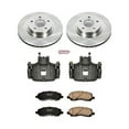 thumbnail image 1 of PowerStop Front Stock Replacement Brake Pad and Rotor Kit with Calipers Fits: MITSUBISHI Select Models KCOE3032A, 1 of 3