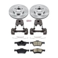 thumbnail image 1 of PowerStop Front Stock Replacement Brake Pad and Rotor Kit with Calipers Fits: FORD MAZDA MERCURY Select Models KCOE4581, 1 of 1