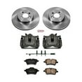 thumbnail image 1 of PowerStop Front Stock Replacement Brake Pad and Rotor Kit with Calipers Fits: MINI COOPER Select Models KCOE5784, 1 of 3