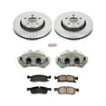 thumbnail image 1 of PowerStop Front Stock Replacement Brake Pad and Rotor Kit with Calipers Fits: DODGE JEEP Select Models KCOE5951, 1 of 3