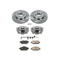 thumbnail image 1 of PowerStop Front Stock Replacement Brake Pad and Rotor Kit with Calipers Fits: MINI COOPER Select Models KCOE6066, 1 of 3