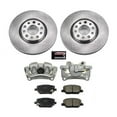 thumbnail image 1 of PowerStop Front Stock Replacement Brake Pad and Rotor Kit with Calipers Fits: FIAT JEEP Select Models KCOE7299, 1 of 3