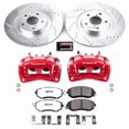 thumbnail image 1 of PowerStop Front Z26 Street Warrior Brake Pad and Rotor Kit with Red Powder Coated Calipers Fits: SCION SUBARU TOYOTA Select Models KC6082A-26, 1 of 3