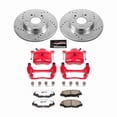 thumbnail image 1 of PowerStop Front Z26 Street Warrior Brake Pad and Rotor Kit with Red Powder Coated Calipers Fits: ACURA HONDA Select Models KC6490-26, 1 of 5
