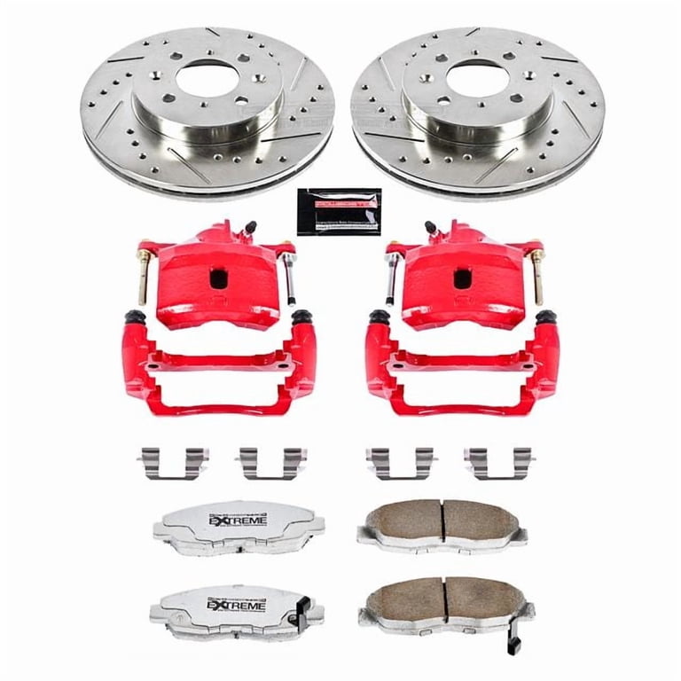 PowerStop Front Z26 Street Warrior Brake Pad and Rotor Kit with