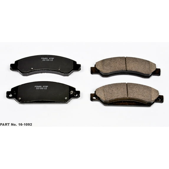 Power Stop Front Z16 Evolution Ceramic Brake Pads 16-1092 Fits 2007 Chevrolet Tahoe