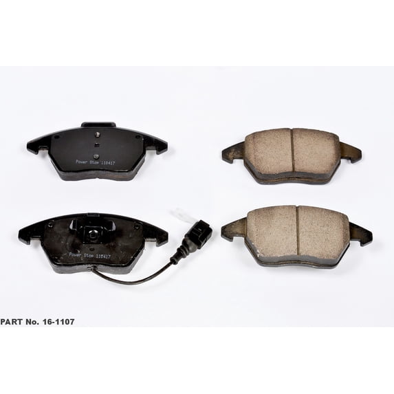 Powerstop 16-1107 PSB16-1107 EVOLUTION CLEAN RIDE CERAMIC BRAKE PADS