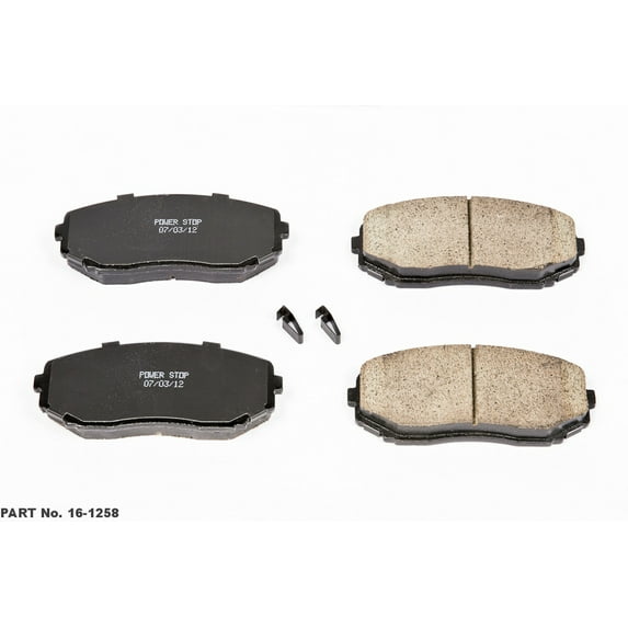 Power Stop Front Z16 Evolution Ceramic Brake Pads 16-1258 Fits 2013 Ford Edge