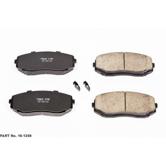 Power Stop Front Z16 Evolution Ceramic Brake Pads 16-1258 Fits 2013 Ford Edge