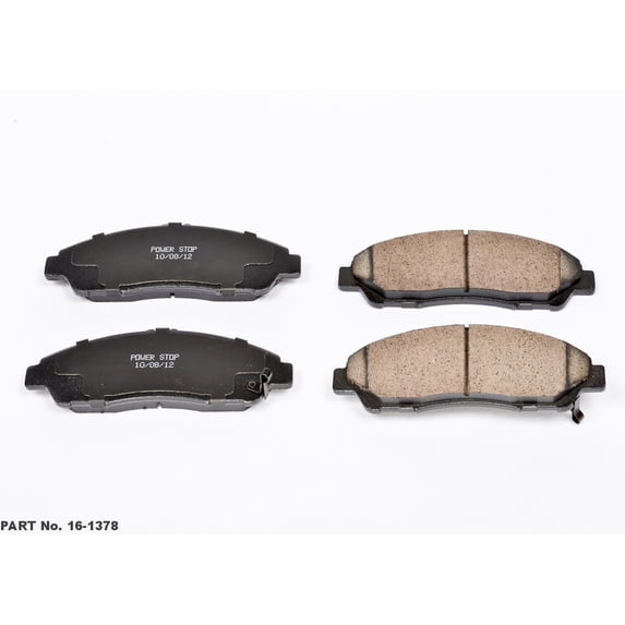 Power Stop Front Z16 Evolution Ceramic Brake Pads 16-1378 Fits 2011 Honda Pilot