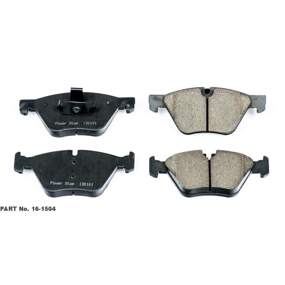 Powerstop 16-1504 PSB16-1504 EVOLUTION CLEAN RIDE CERAMIC BRAKE PADS
