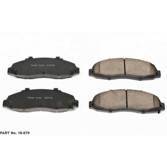Power Stop Front Z16 Evolution Ceramic Brake Pads 16-679 Fits select: 1997-1998,1999-2003 FORD F150