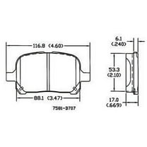 Power Stop Front Z16 Evolution Ceramic Brake Pads 16-707