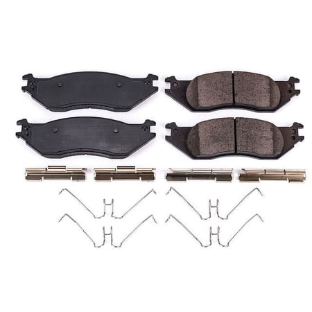 Power Stop Front Z17 Evolution Ceramic Brake Pads with Hardware 17-1045