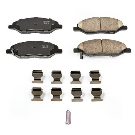 Power Stop Front Z17 Evolution Ceramic Brake Pads with Hardware 17-1345