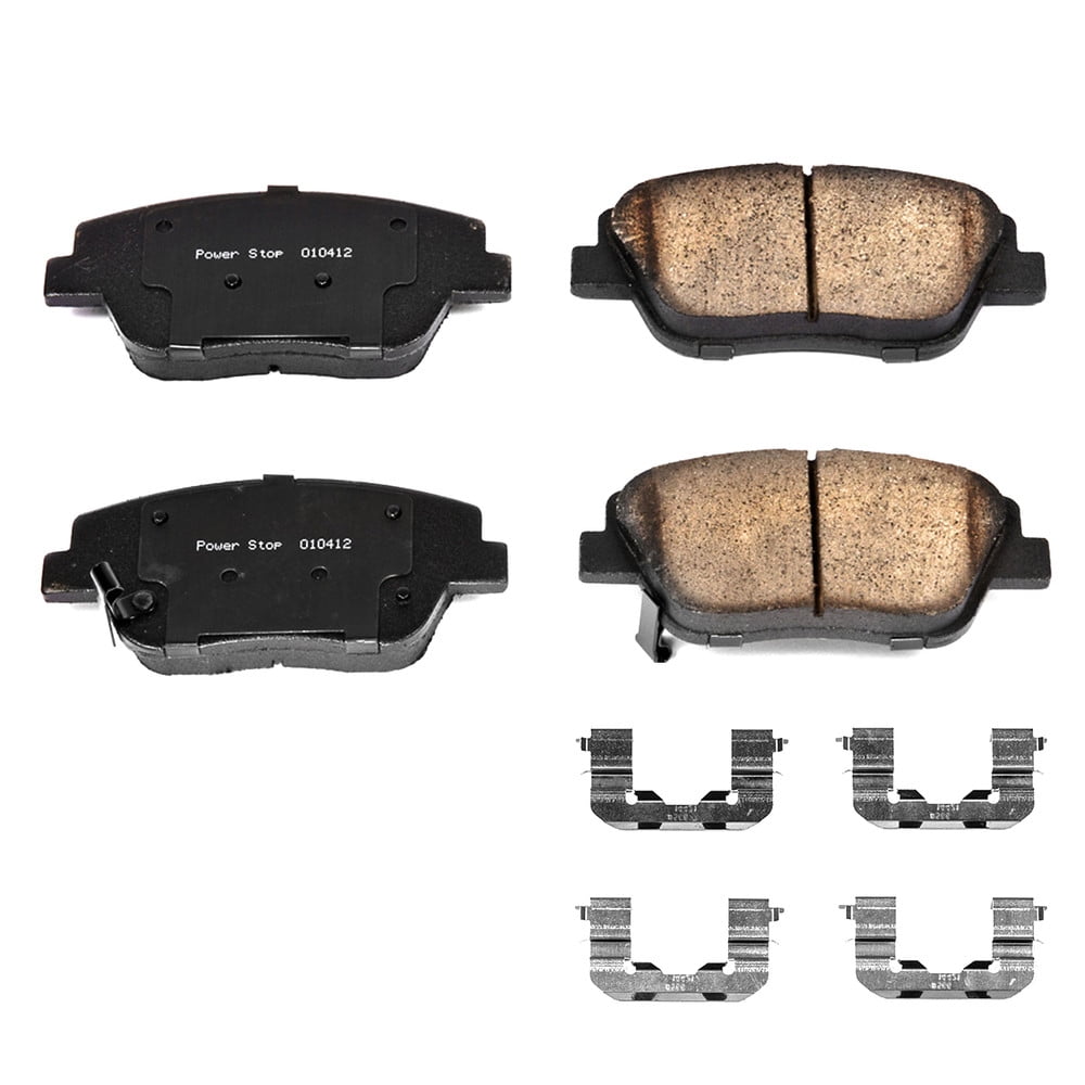 Power Stop Front Z17 Evolution Ceramic Brake Pads with Hardware 171444