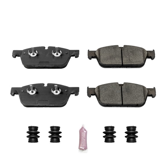 Power Stop Front Z17 Evolution Ceramic Brake Pads with Hardware 17-1636