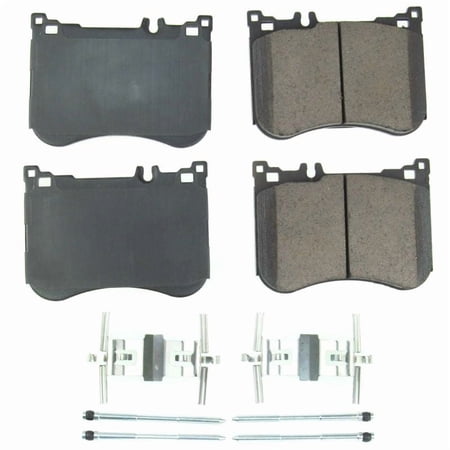 Power Stop Front Z17 Evolution Ceramic Brake Pads with Hardware 17-1688