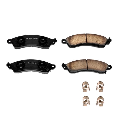 Power Stop Front Z17 Evolution Ceramic Brake Pads with Hardware 17-412