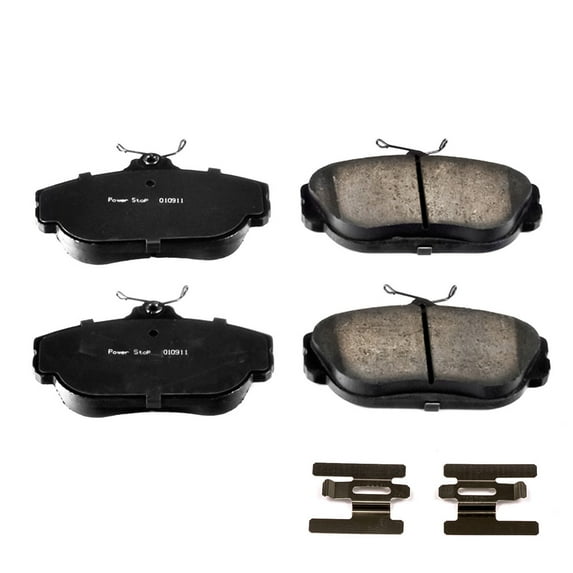Power Stop Front Z17 Evolution Ceramic Brake Pads with Hardware 17-601