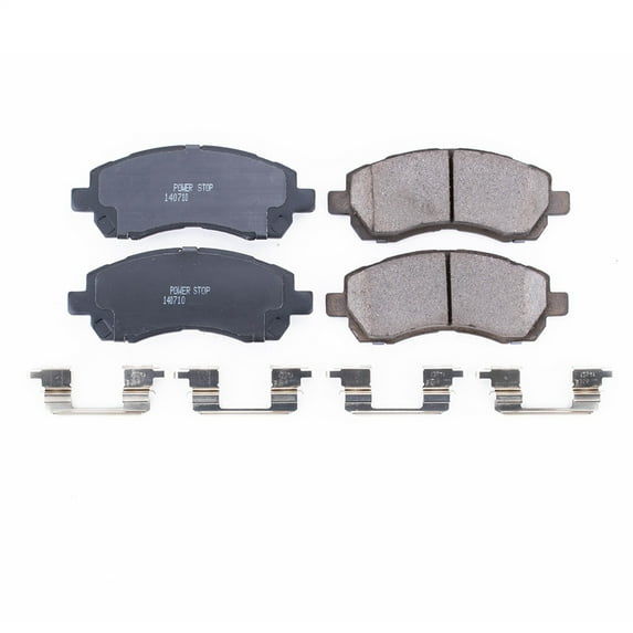 Power Stop Front Z17 Evolution Ceramic Brake Pads with Hardware 17-722
