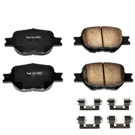 Power Stop Front Z17 Evolution Ceramic Brake Pads with Hardware 17-817