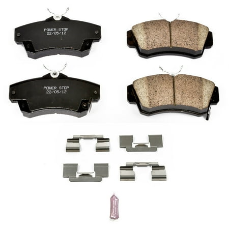 Power Stop Front Z17 Evolution Ceramic Brake Pads with Hardware 17-841