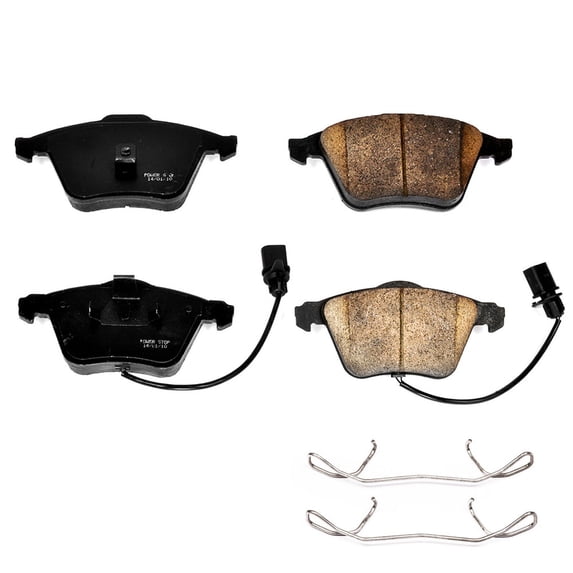 Power Stop Front Z17 Evolution Ceramic Brake Pads with Hardware 17-915