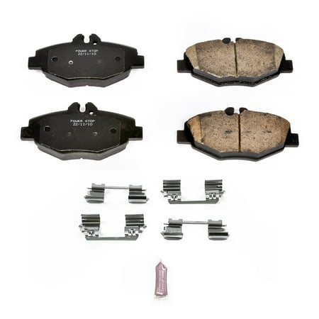 Power Stop Front Z17 Evolution Ceramic Brake Pads with Hardware 17-987