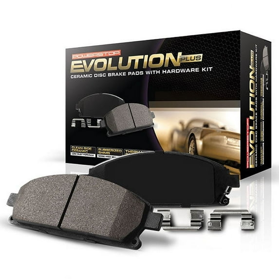 Power Stop Front Z17 Evolution Ceramic Brake Pads with Hardware Z17-856