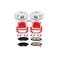 thumbnail image 1 of PowerStop Front Z23 Evolution Sport Brake Pad and Rotor Kit with Red Powder Coated Calipers Fits: HONDA Select Models KC2384A, 1 of 3