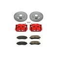 thumbnail image 1 of PowerStop Front Z23 Evolution Sport Brake Pad and Rotor Kit with Red Powder Coated Calipers Fits: HONDA Select Models KC2429, 1 of 5