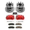 thumbnail image 1 of PowerStop Front Z23 Evolution Sport Brake Pad and Rotor Kit with Red Powder Coated Calipers Fits: FORD Select Models KC6526, 1 of 5