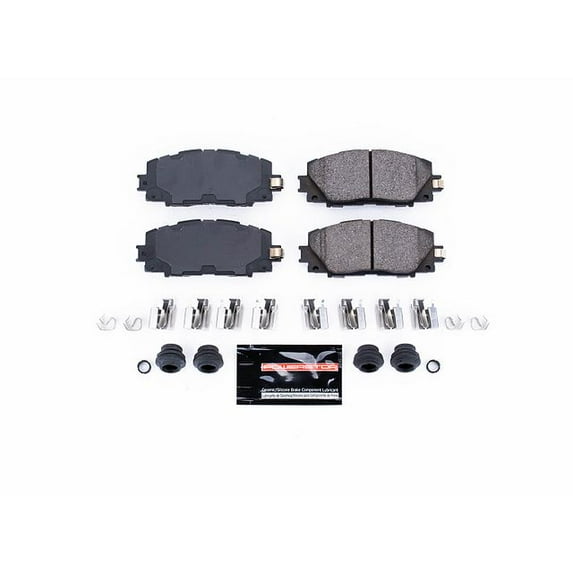 Power Stop Front Z23 Evolution Carbon-Fiber Ceramic Brake Pads Z23-1184