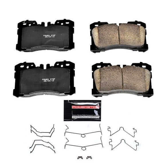 Power Stop Front Z23 Evolution Carbon-Fiber Ceramic Brake Pads Z23-1282