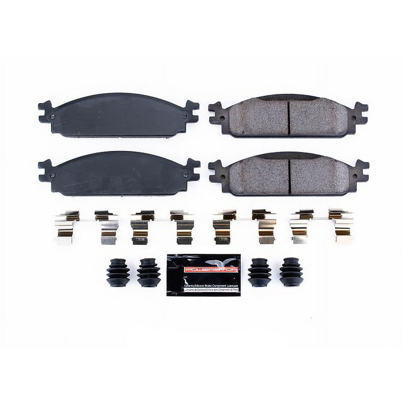 Power Stop Front Z23 Evolution Carbon-Fiber Ceramic Brake Pads Z23-1376 Fits 2011 Ford Taurus