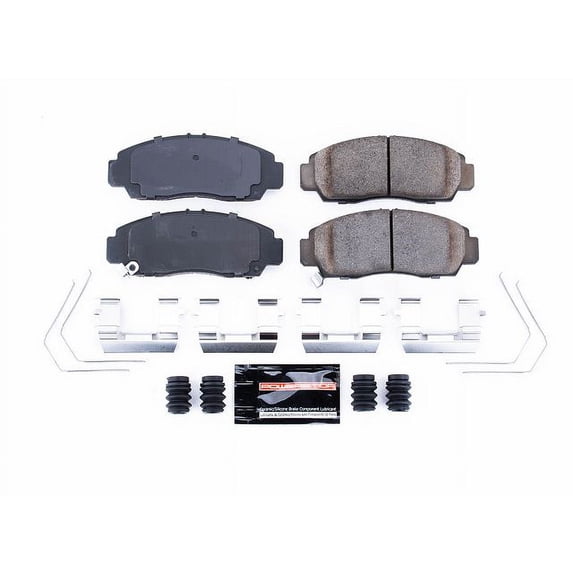 Power Stop Z23-1506 Z23 Evolution Sport Carbon Fiber-Ceramic Brake Pad -Front