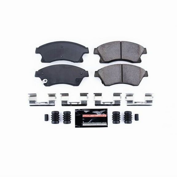 Power Stop Front Z23 Evolution Carbon-Fiber Ceramic Brake Pads Z23-1522 Fits select: 2011-2015 CHEVROLET CRUZE, 2016 CHEVROLET CRUZE LIMITED