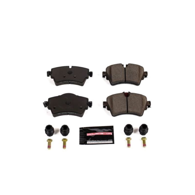 Powerstop Z23-1801 PSBZ23-1801 FRONT Z23 EVOLUTION SPORT CARBON FIBER INFUSED CERAMIC BRAKE PADS