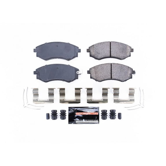 Power Stop Z23-449 Z23 Evolution Sport Carbon Fiber-Ceramic Brake Pad -Front