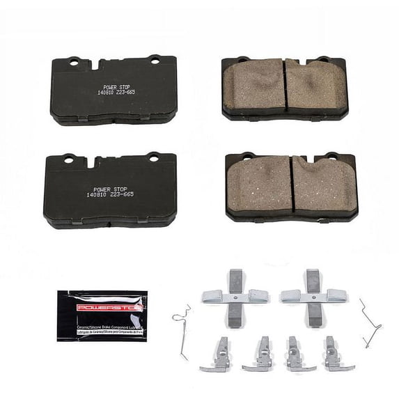 Power Stop Front Z23 Evolution Carbon-Fiber Ceramic Brake Pads Z23-665