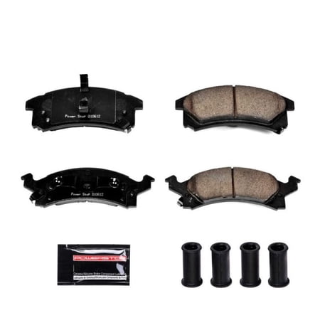 Power Stop Z23-673 Z23 Evolution Sport Carbon Fiber-Ceramic Brake Pad -Front