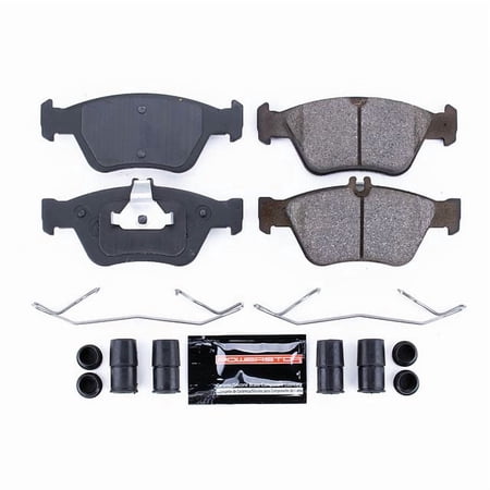 Power Stop Z23-710 Z23 Evolution Sport Carbon Fiber-Ceramic Brake Pad -Front