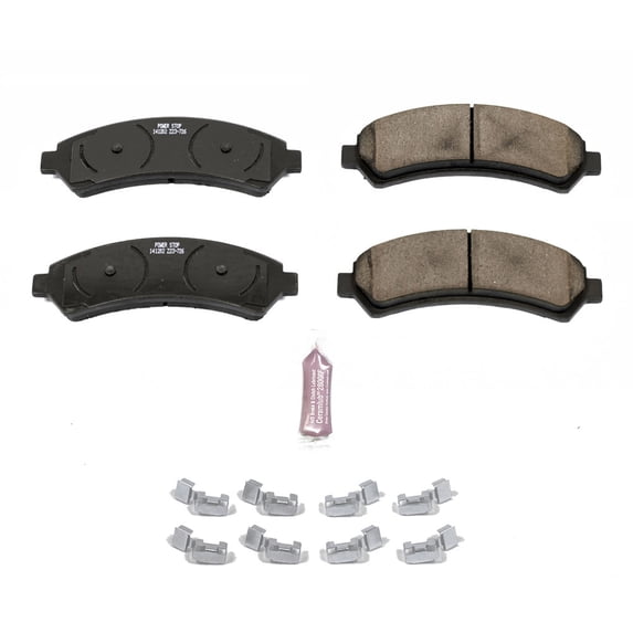 Power Stop Front Z23 Evolution Carbon-Fiber Ceramic Brake Pads Z23-726 Fits select: 1998-2004 CHEVROLET S TRUCK, 1997-2005 CHEVROLET BLAZER